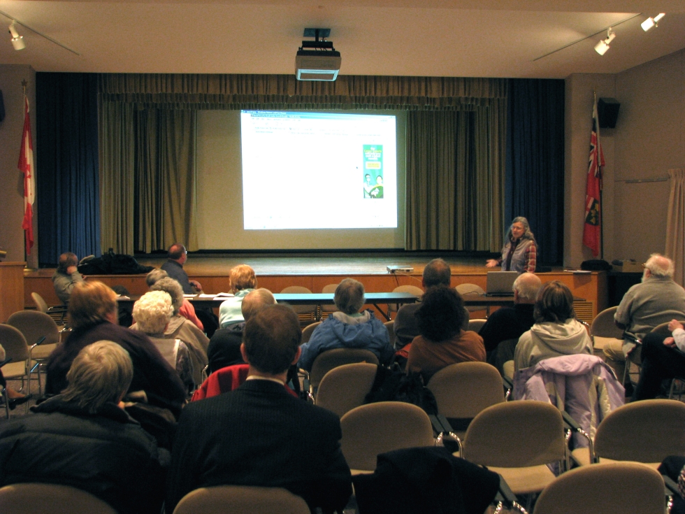 General Meeting Mar4-08 Anne Delong first use of new digital projector.jpg